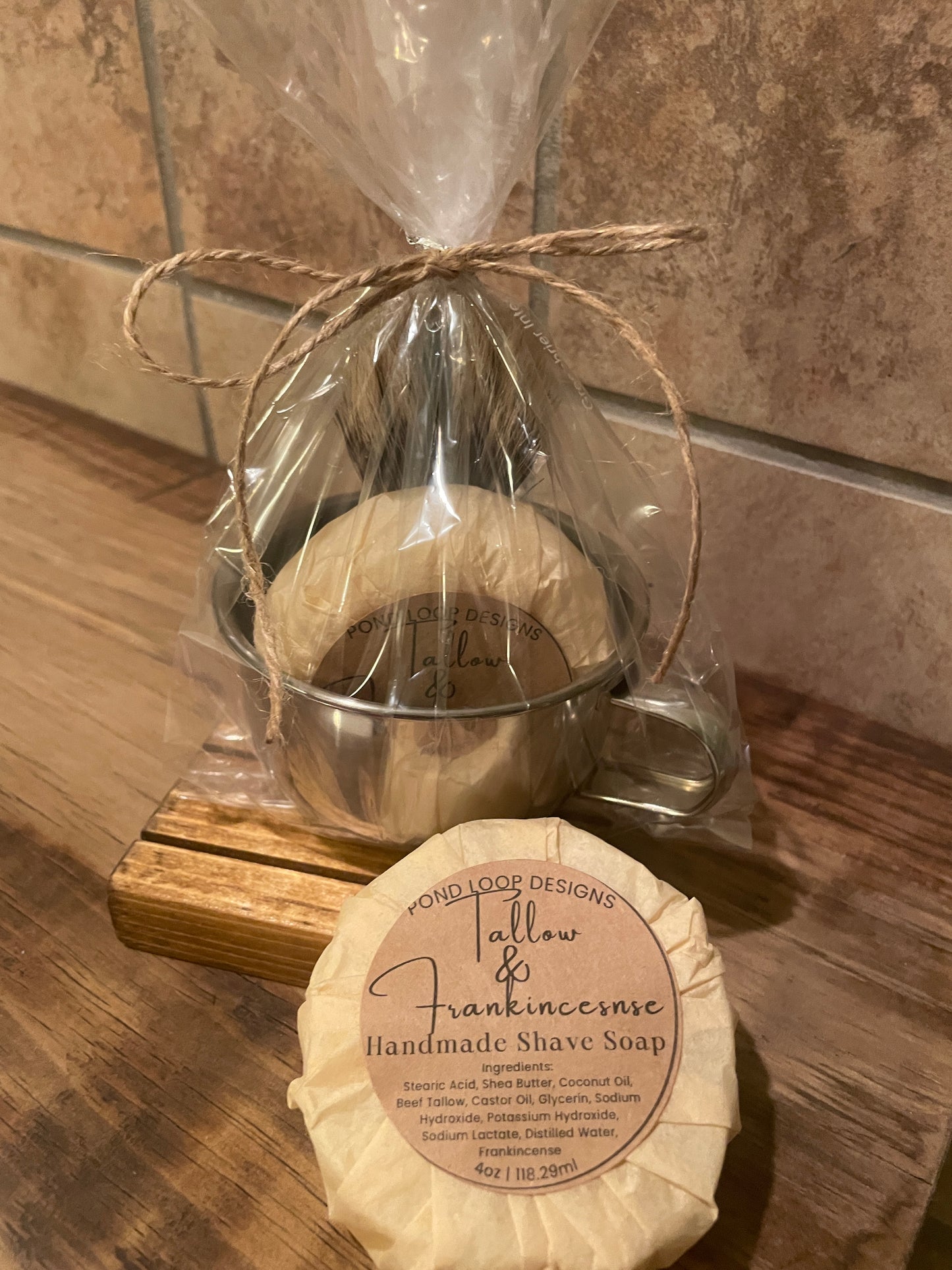 Tallow & Frankincense Shave Soap