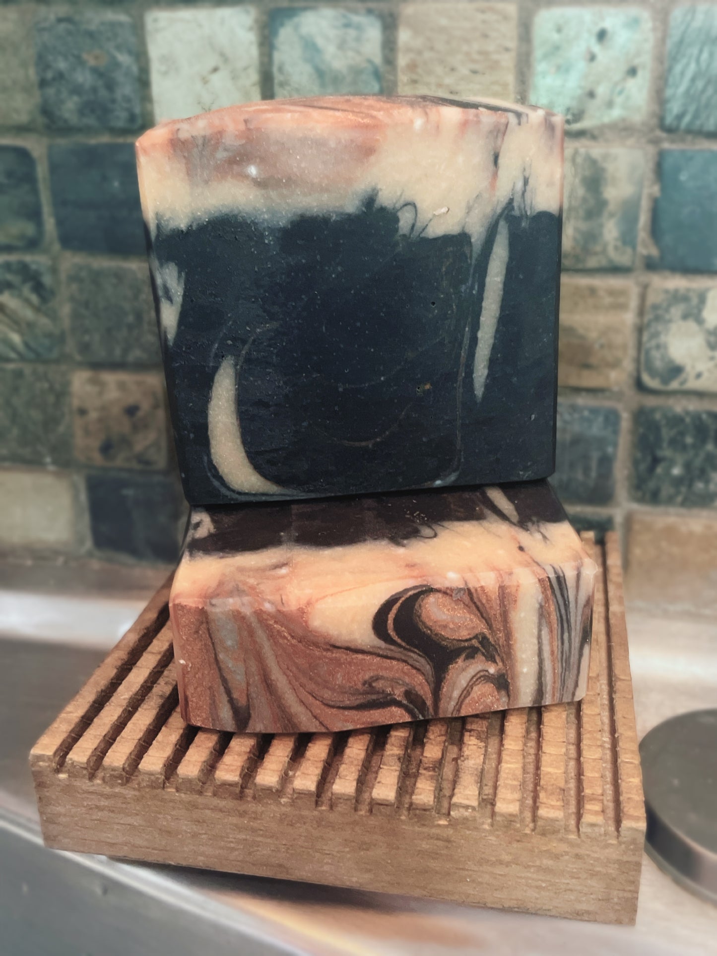 Black Velvet Sunset Handmade Soap