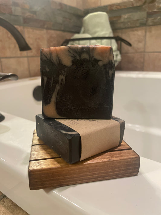 Black Velvet Sunset Handmade Soap