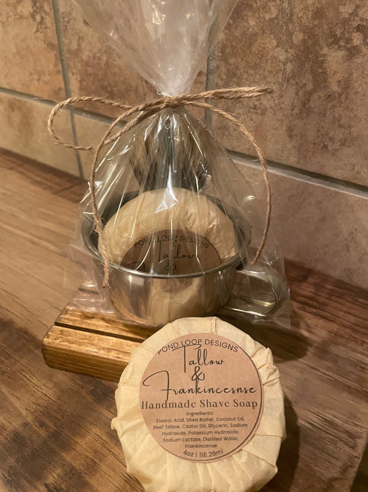 Tallow & Frankincense Shave Soap